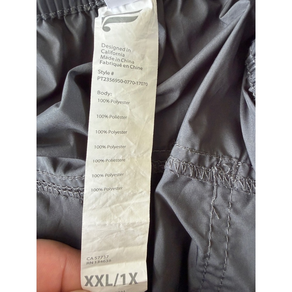 Fabletics Mens Cargo Jogger Pants Gray XXL PT2356950-0770-17070 - Picture 5 of 9